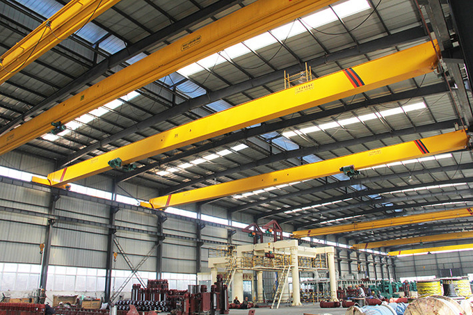 Poutre simple Crane Explosion Proof de déplacement aérien Q235B 1 de l'envergure 7.5m-30m