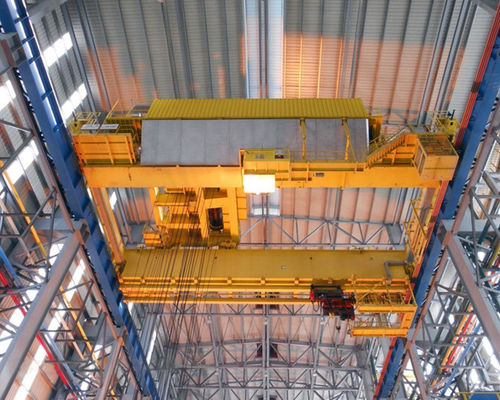 bâti de déplacement aérien électrique Crane For Steel Mill de double poutre