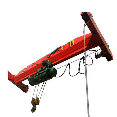 Haute sécurité industrielle d'envergure de la grue de pont aérien de 2ton 5ton 7.5~25.5m