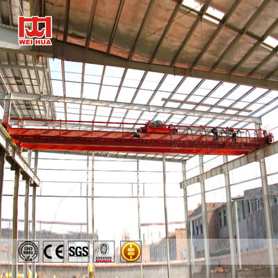 La double poutre de QD de 32 tonnes accroche la grue de levage aérienne pour le parc à bestiaux d'entrepôt