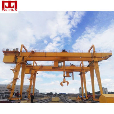 Type adapté aux besoins du client poutre Goliath Gantry Crane 20 Ton With Grab du MZ de double