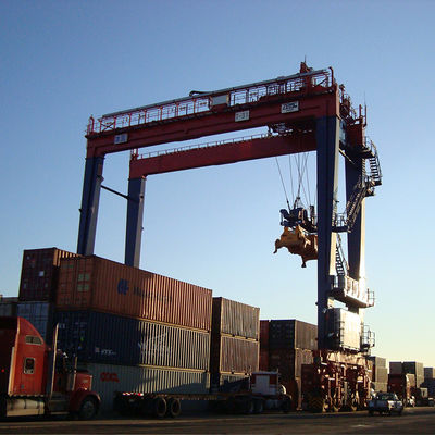 Radio de la tonne RTG de la grue 50 de port de portique de dock de charge lourde à télécommande