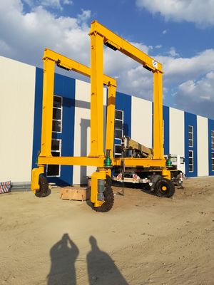 Portique Crane Heavy Duty de conteneur de poutre de double de Q235B 60 tonnes pour le port