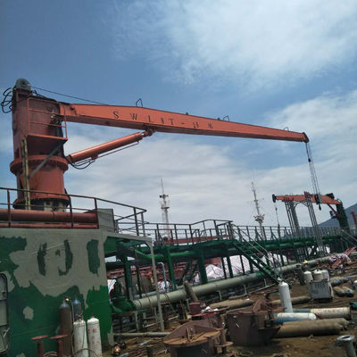 0 | 80 pivotement de Crane With BV 360° de plate-forme de Ton Hydraulic Stiff Boom Marine