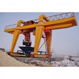 grue de portique 20t industrielle avec le grippage