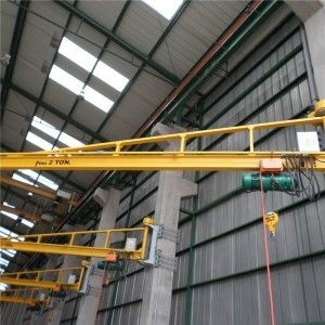 Grue de potence fixée au mur de faible puissance d'économie de l'espace d'OIN 12 mois de garantie