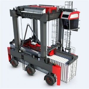 Levage hydraulique de grue de conteneur de RTG de grue de portique de transporteur de straddle 6-30m
