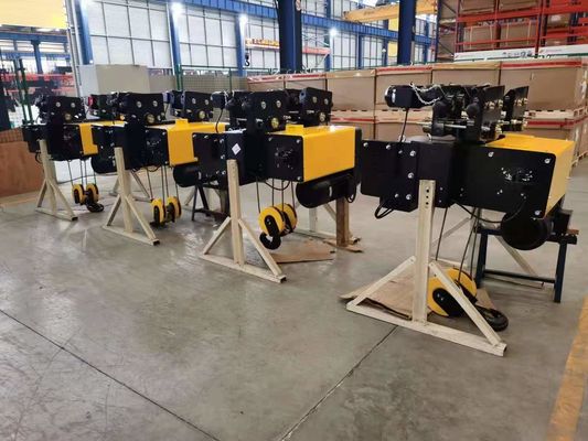 Palan électrique à câble de style européen commande pendante IP54 de 10 tonnes