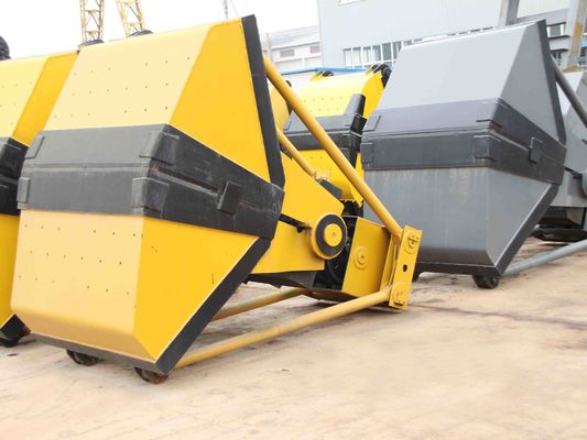 4 corde jaune Crane Grab Bucket ³ de 0,75 m type lourd de lumière de ³ de 1 m