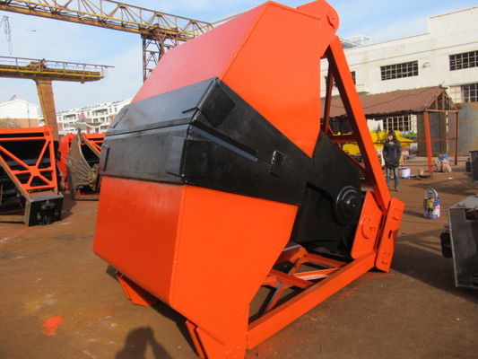 Capacité adaptée aux besoins du client par seau mécanique de grappin de grue de double corde