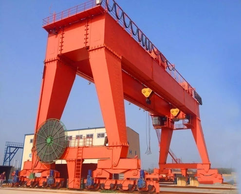 100t MG type double poutre une grue à portique de cadre avec la grue électrique envergure de 7.5m~35m
