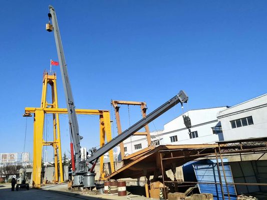 Grue de Q235B Marine Deck Crane Fixed Boom rayon fonctionnant de 3 - de 30m