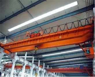 La double poutre de QD de 32 tonnes accroche la grue de levage aérienne pour le parc à bestiaux d'entrepôt