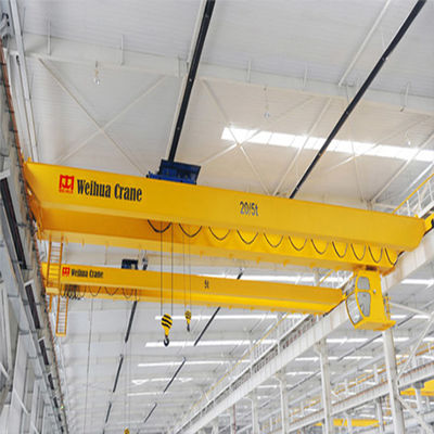 5 grue de pont d'espace libre de Tone Indoor Overhead Crane 380VAC de la tonne 10 basse