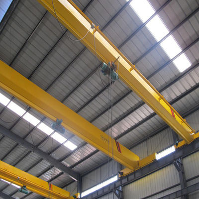 Crane à roulement à tête à faisceau unique Q235B en acier à portée de 7,5 m à 30 m