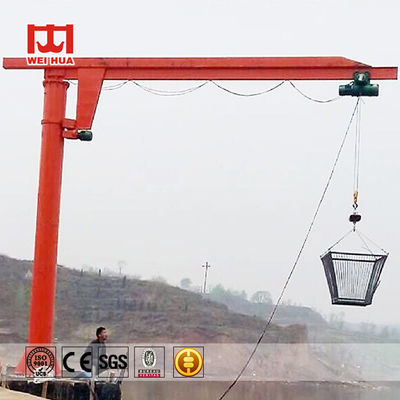 Grue à flèche montée sur pilier fixe de 1000 kg