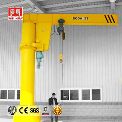 Télécommande au sol industrielle de taille moyenne de grue de potence de 1000 kilogrammes