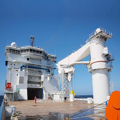 Résistance à l'impact Marine Crane en mer hydraulique 36 Ton Ship Deck Cranes